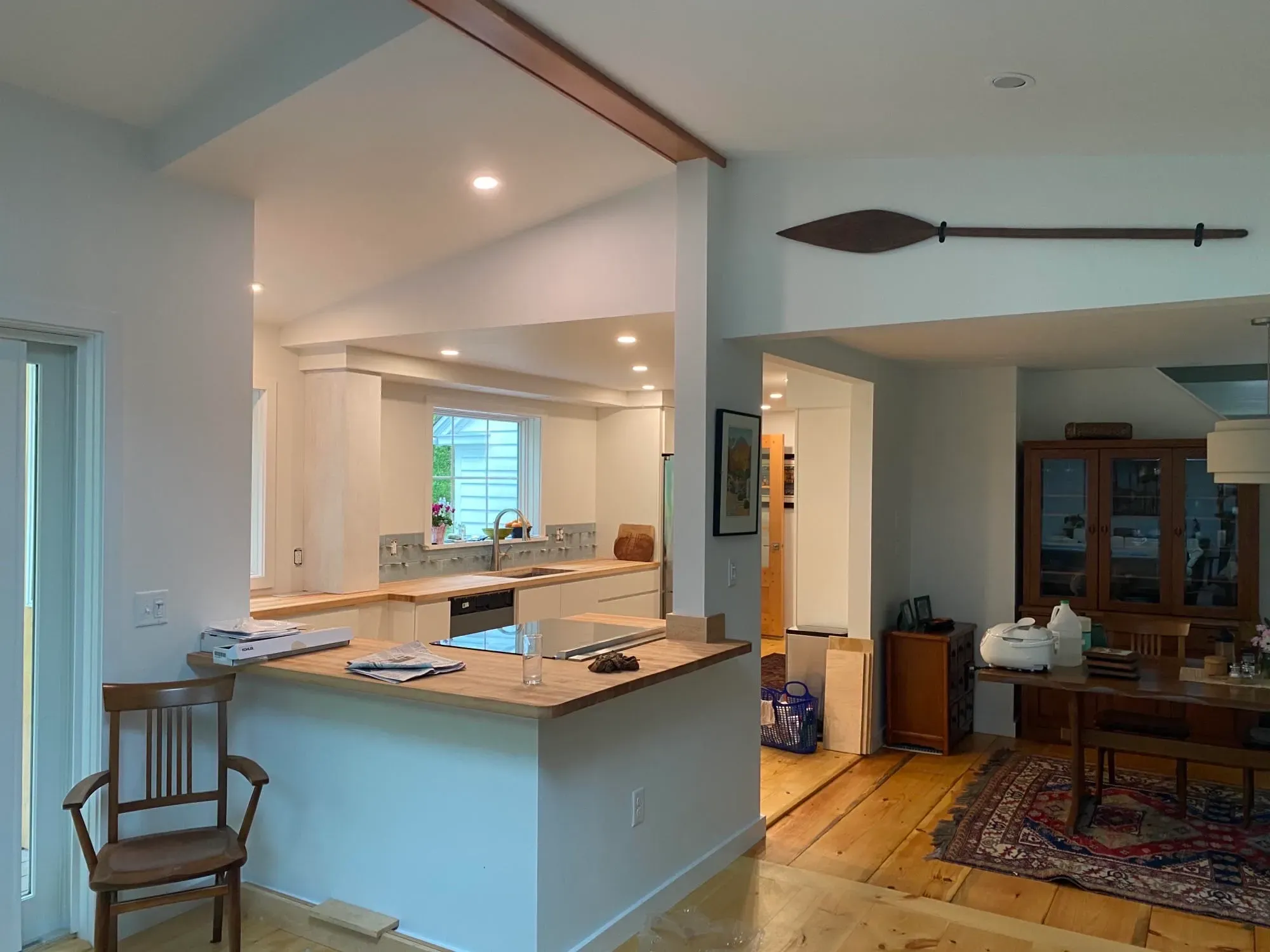 Open concept kitchen remodel